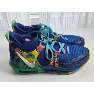 Nike LeBron Witness 7 GS "Kaleidoscope" Basketball Sneakers size 5.5